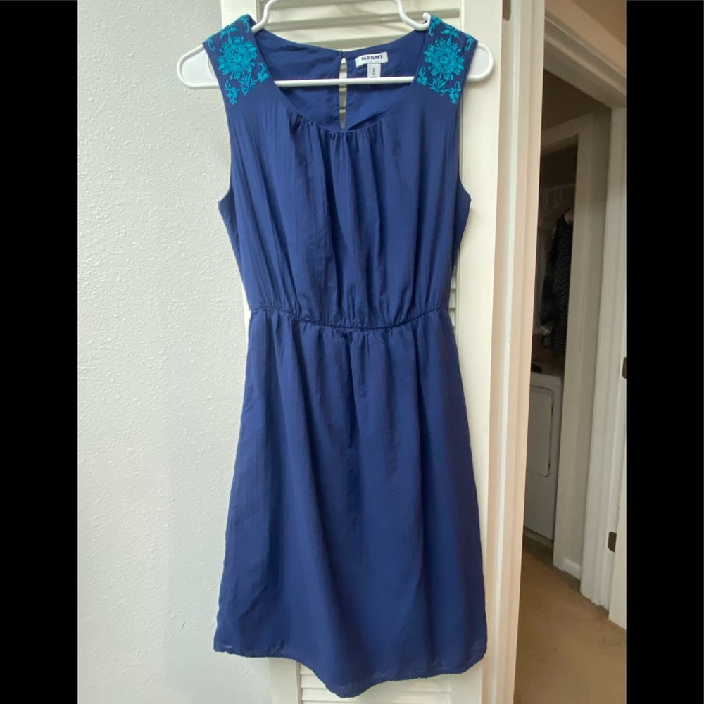 💙Old Navy • blue dress • S • EUC
